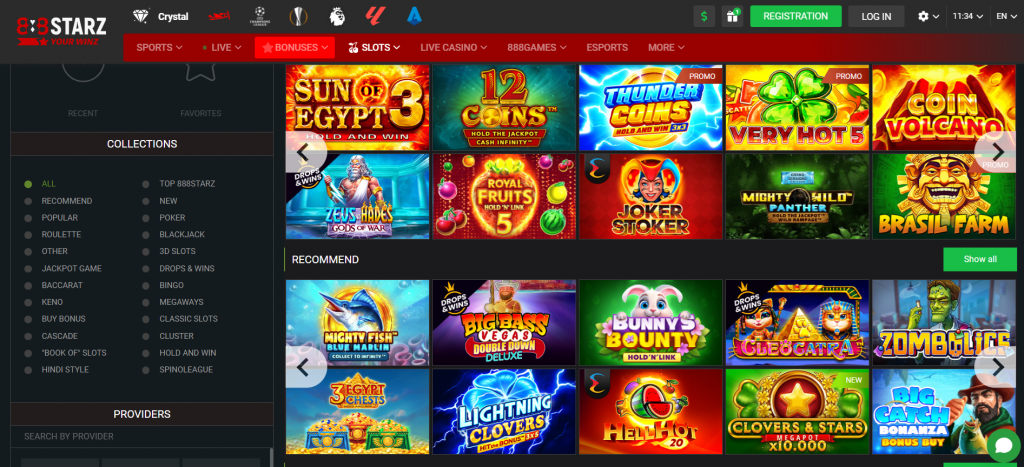 888starz Uganda slot games